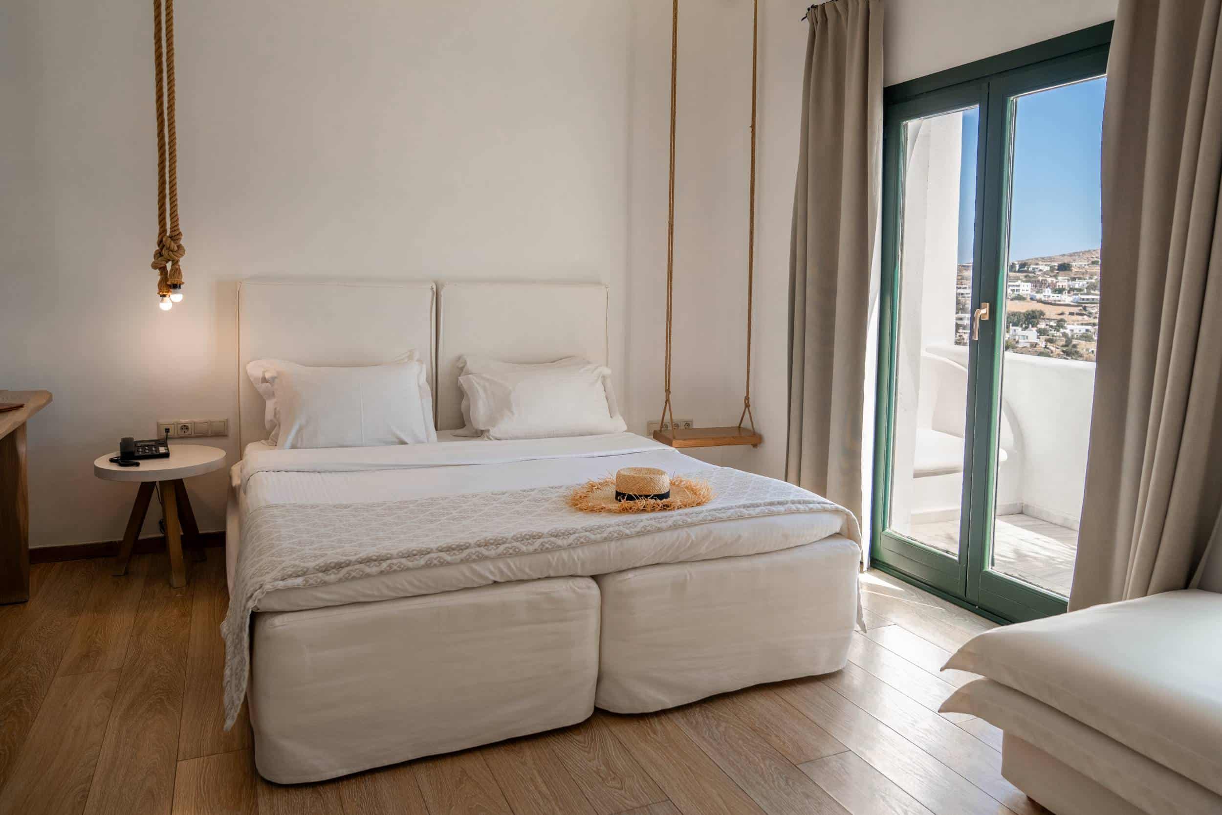 Classic Double Inland View Room Mykonos – Tharroe of Mykonos Hotel