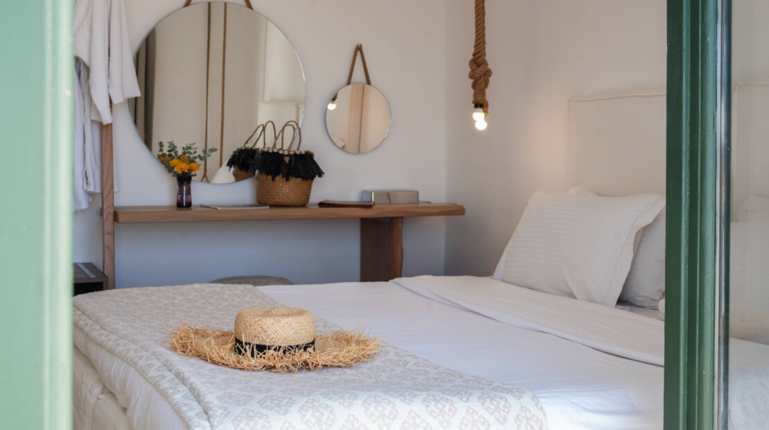 Classic Double Inland View Room Mykonos – Tharroe of Mykonos Hotel