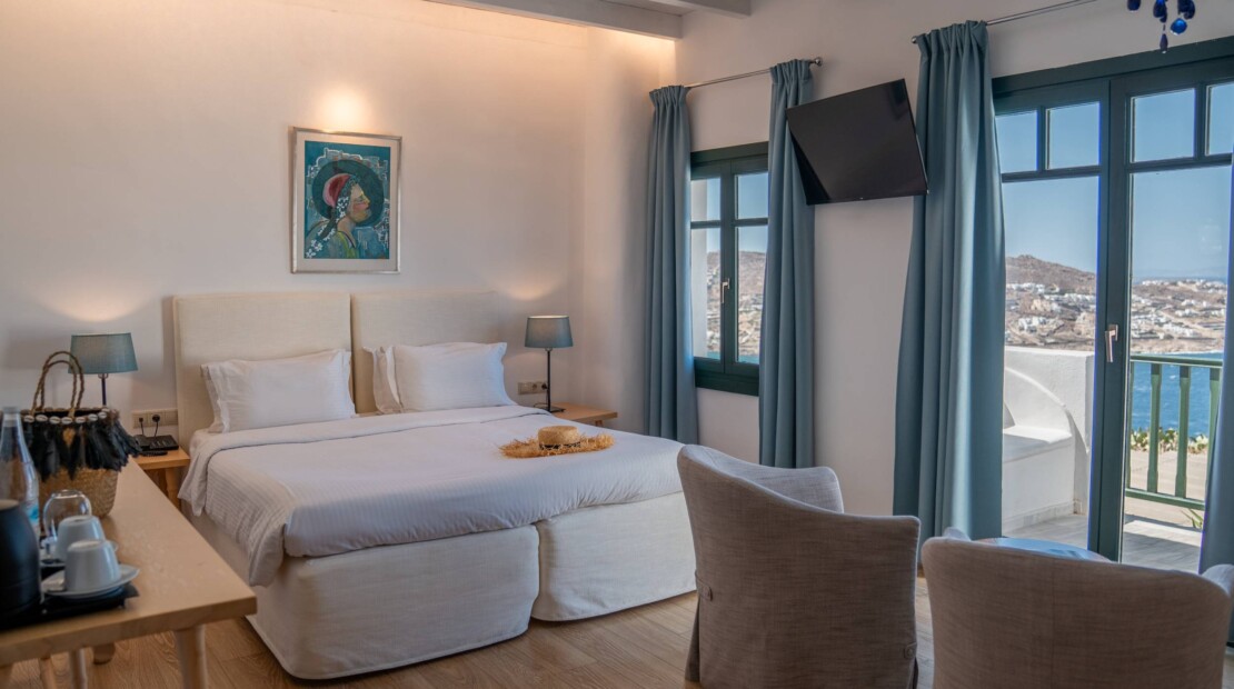 Superior Double Sea View Room Mykonos