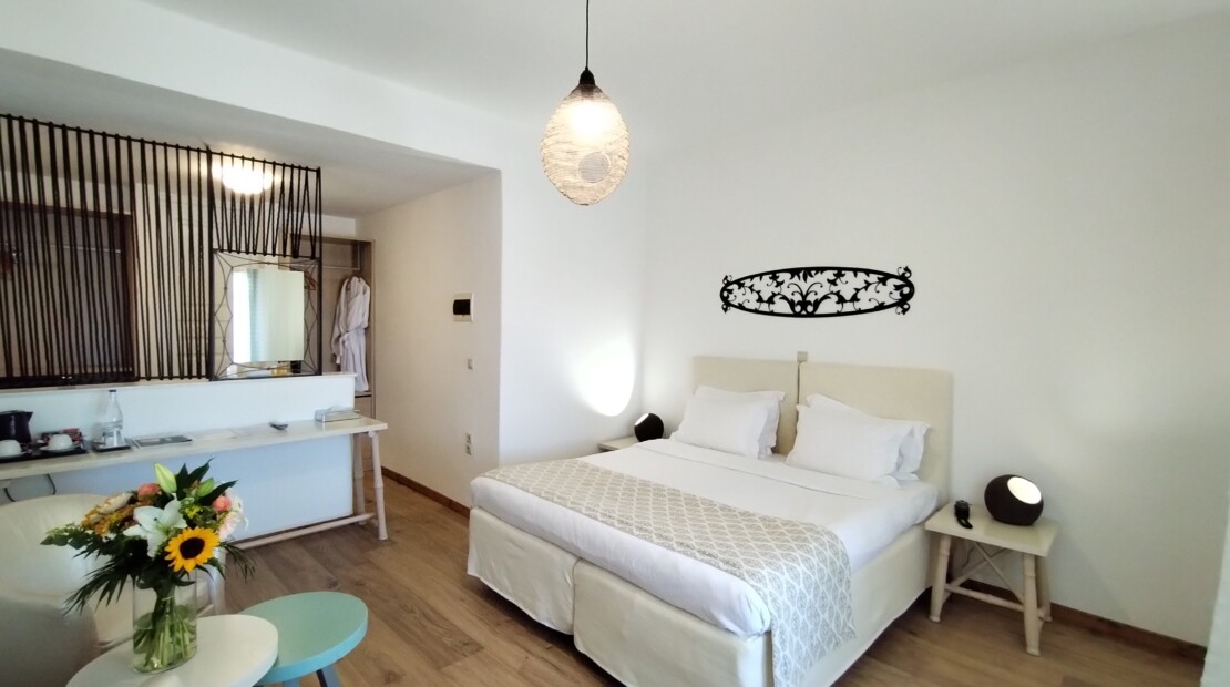 Classic Double Inland View Room Mykonos – Tharroe of Mykonos Hotel
